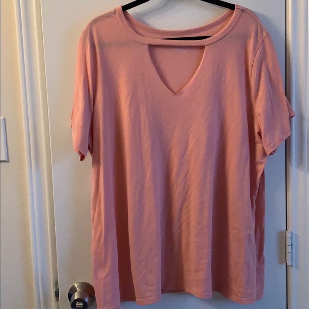 💕💥Peach T Shirt Top